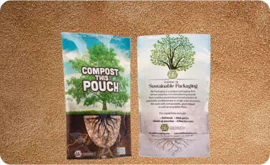 Compostable Stand-Up Pouches